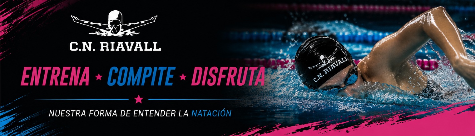 ENTRENA · COMPITE · DISFRUTA: nuestra forma de entender la natación