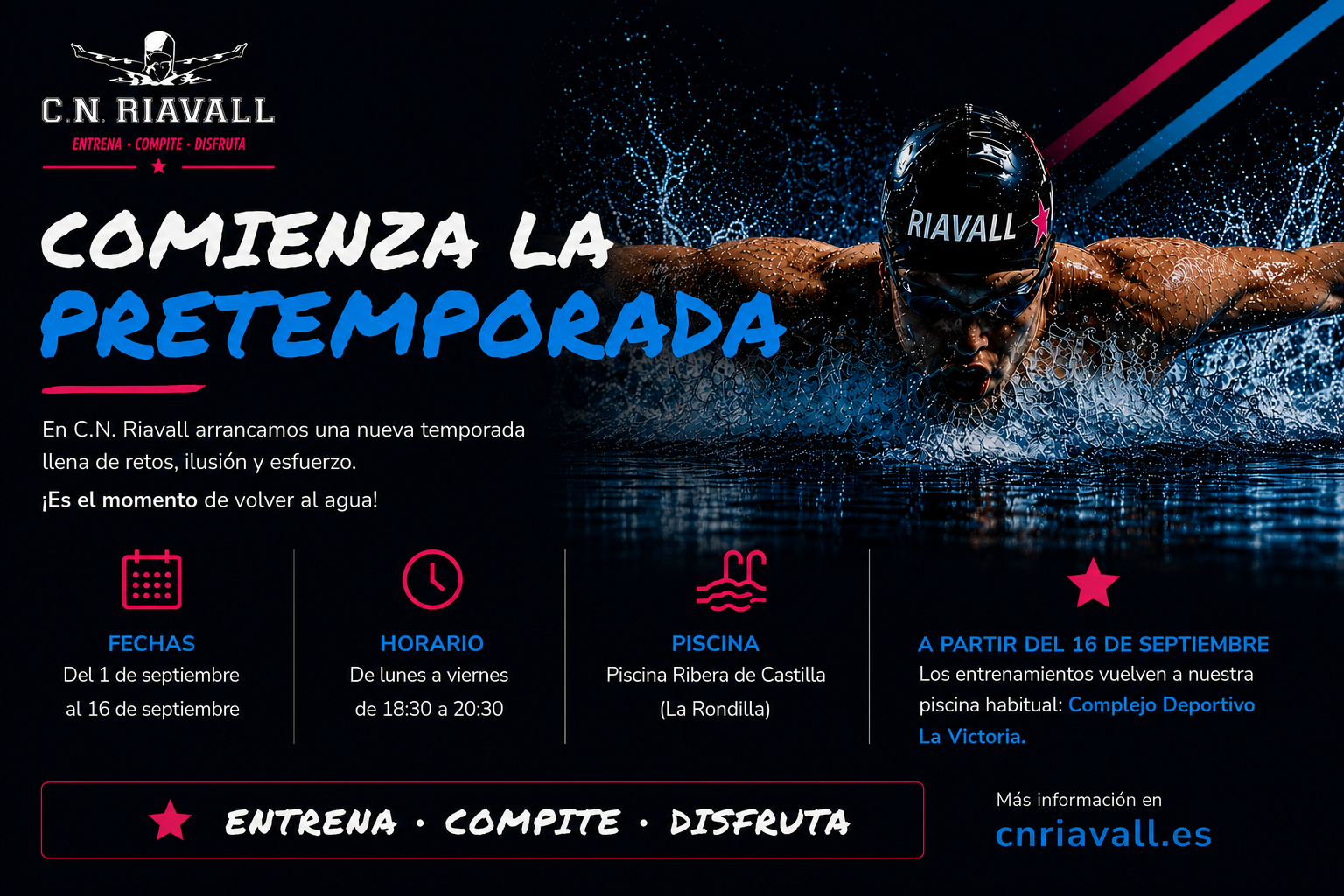 El C.N. Riavall comienza su pretemporada